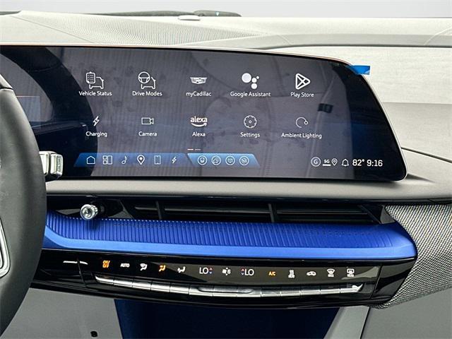 new 2025 Cadillac OPTIQ car, priced at $60,345