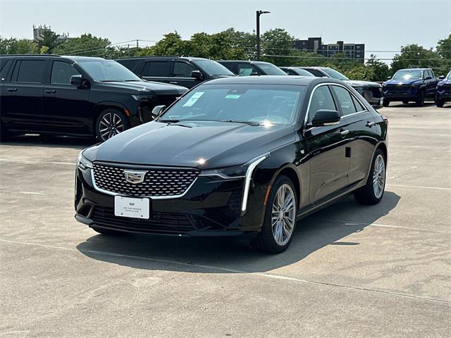 new 2025 Cadillac CT4 car, priced at $47,460
