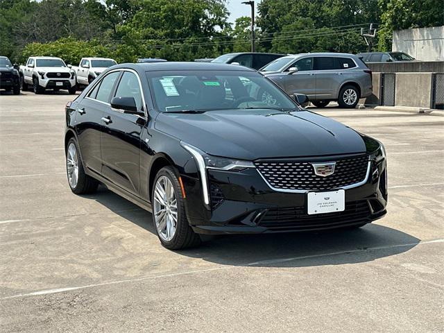 new 2025 Cadillac CT4 car, priced at $47,460