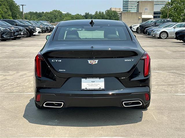 new 2025 Cadillac CT4 car, priced at $47,460