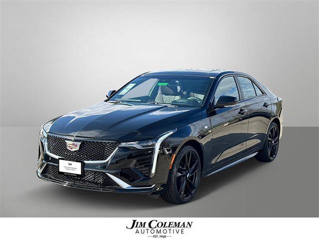 new 2025 Cadillac CT4 car, priced at $55,625