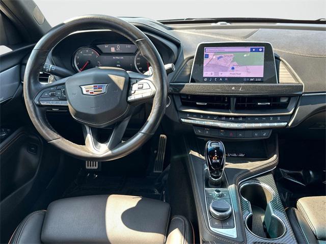 used 2023 Cadillac CT4-V car, priced at $43,500