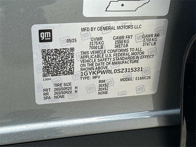 new 2025 Cadillac LYRIQ car, priced at $71,685