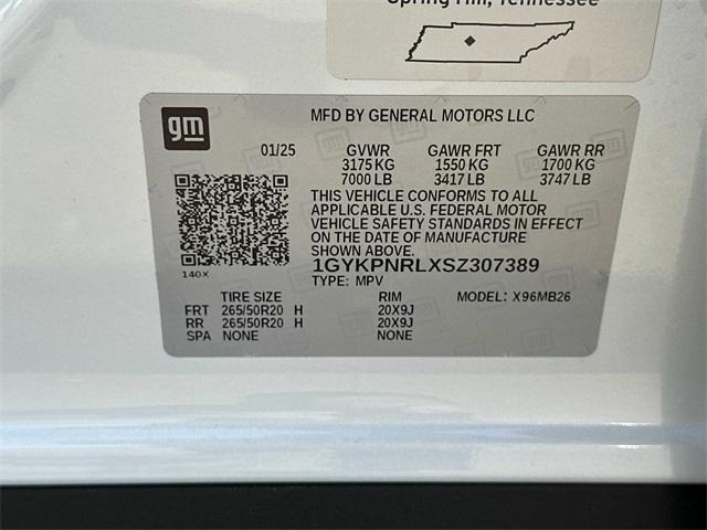 new 2025 Cadillac LYRIQ car, priced at $65,840