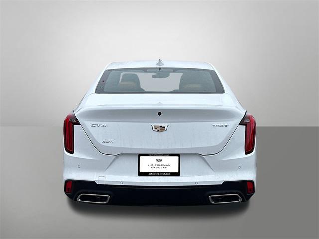 new 2025 Cadillac CT4 car, priced at $48,540