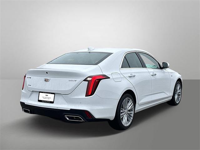 new 2025 Cadillac CT4 car, priced at $48,540