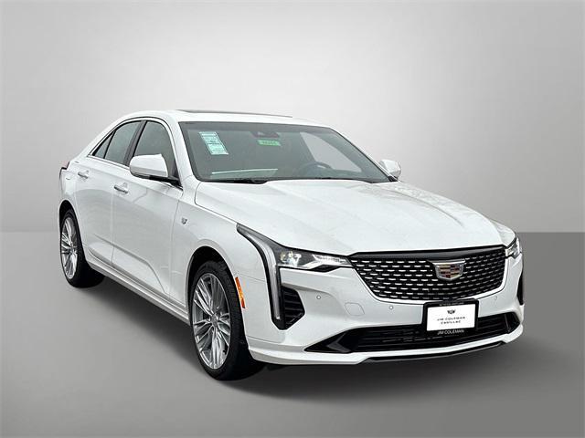 new 2025 Cadillac CT4 car, priced at $48,540