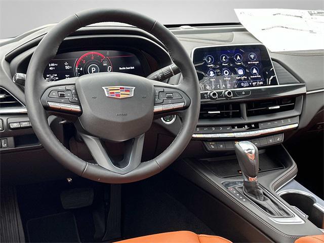 new 2025 Cadillac CT4 car, priced at $48,540