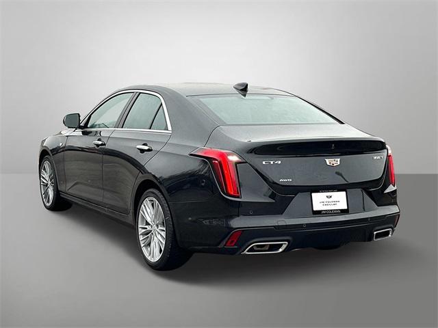 new 2025 Cadillac CT4 car, priced at $45,835