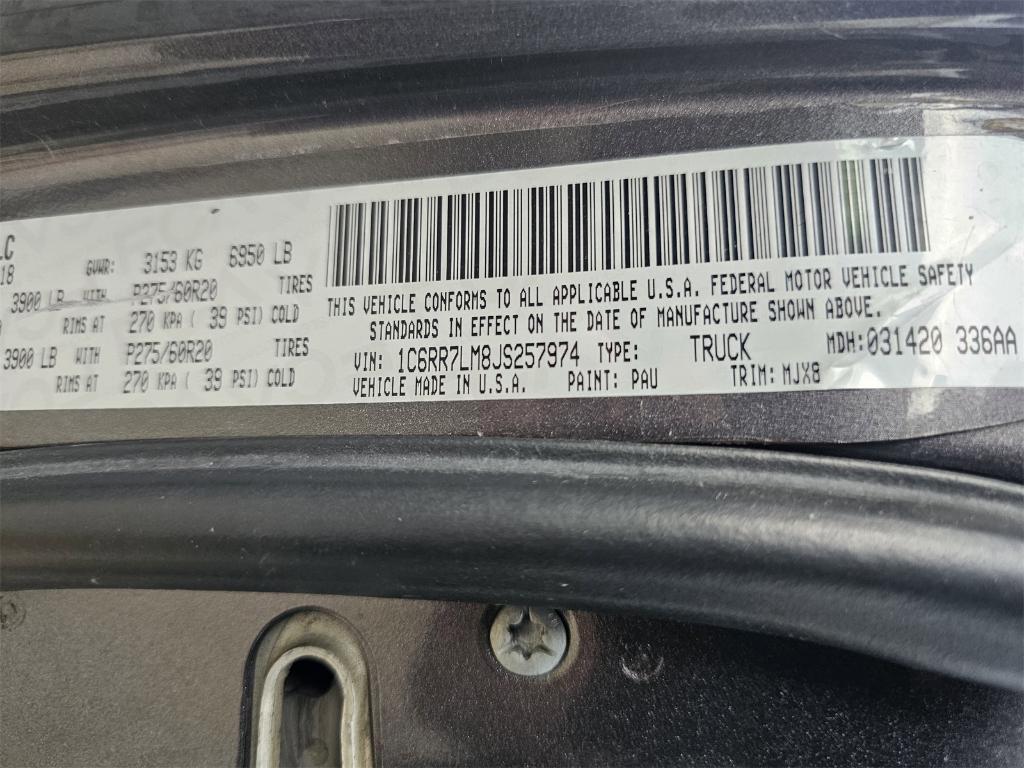 used 2018 Ram 1500 car, priced at $23,518