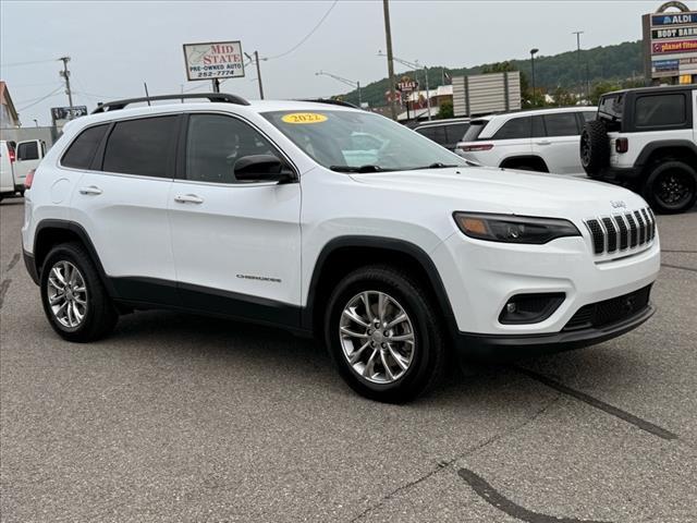 used 2022 Jeep Cherokee car, priced at $23,999