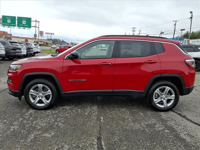 used 2024 Jeep Compass car, priced at $25,150