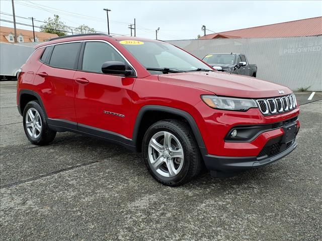 used 2024 Jeep Compass car, priced at $25,150