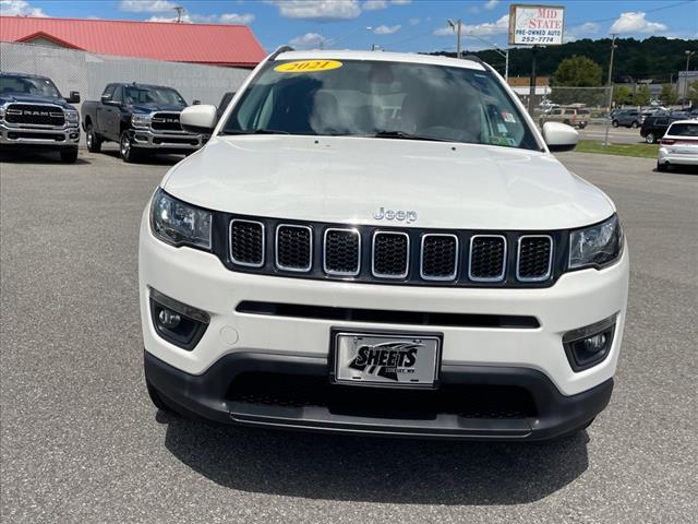 used 2021 Jeep Compass car, priced at $21,999