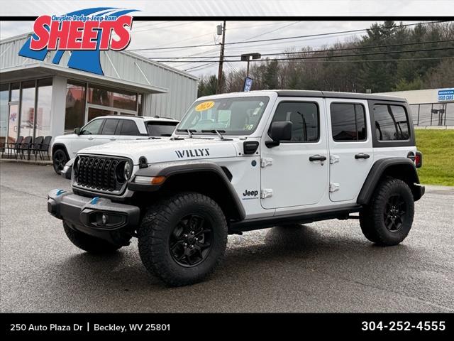 used 2024 Jeep Wrangler car, priced at $48,500