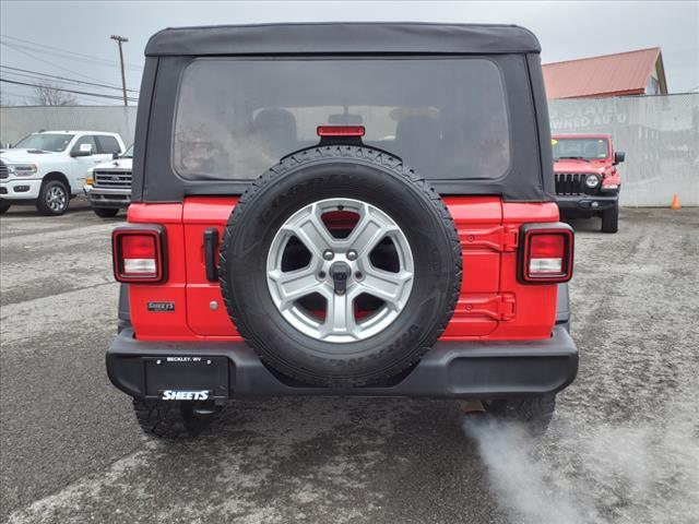 used 2020 Jeep Wrangler car, priced at $28,925