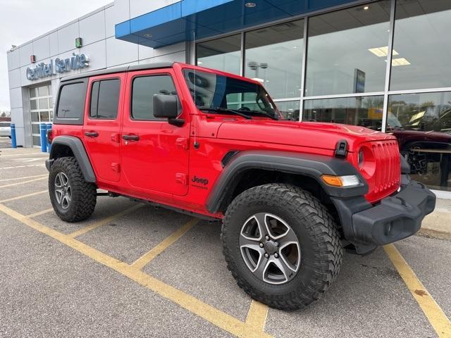 used 2022 Jeep Wrangler Unlimited car, priced at $35,867