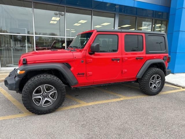 used 2022 Jeep Wrangler Unlimited car, priced at $35,867