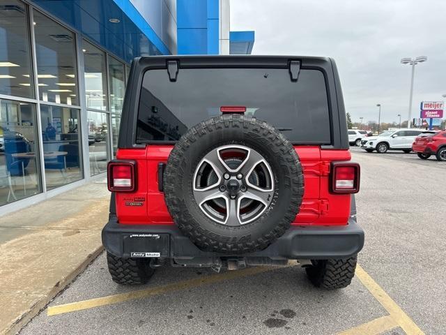 used 2022 Jeep Wrangler Unlimited car, priced at $35,867