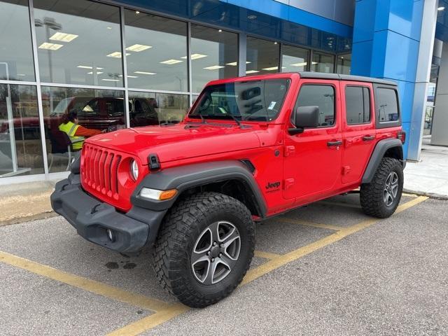 used 2022 Jeep Wrangler Unlimited car, priced at $35,867