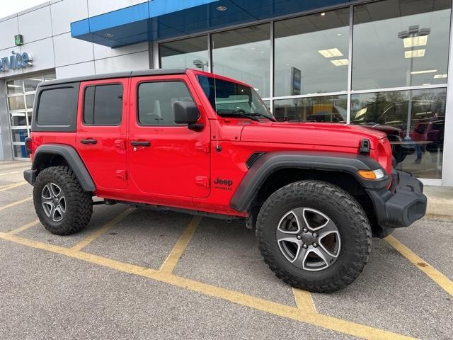 used 2022 Jeep Wrangler Unlimited car, priced at $35,867