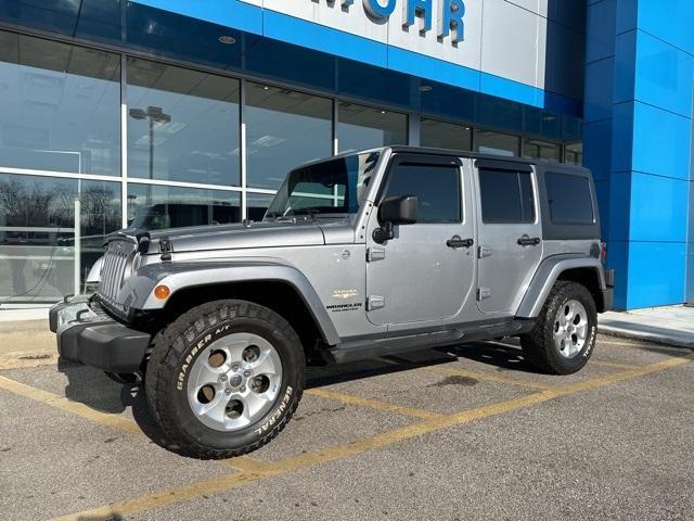 used 2015 Jeep Wrangler Unlimited car, priced at $19,932