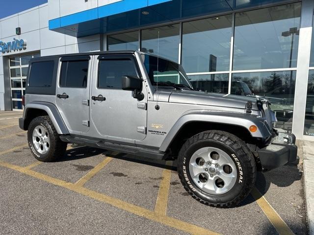 used 2015 Jeep Wrangler Unlimited car, priced at $19,932