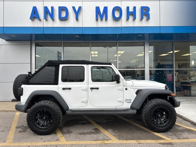 used 2018 Jeep Wrangler Unlimited car, priced at $24,896