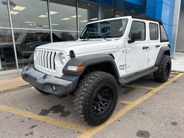 used 2018 Jeep Wrangler Unlimited car, priced at $24,896