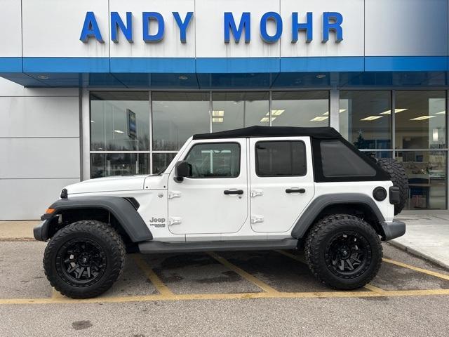 used 2018 Jeep Wrangler Unlimited car, priced at $24,896