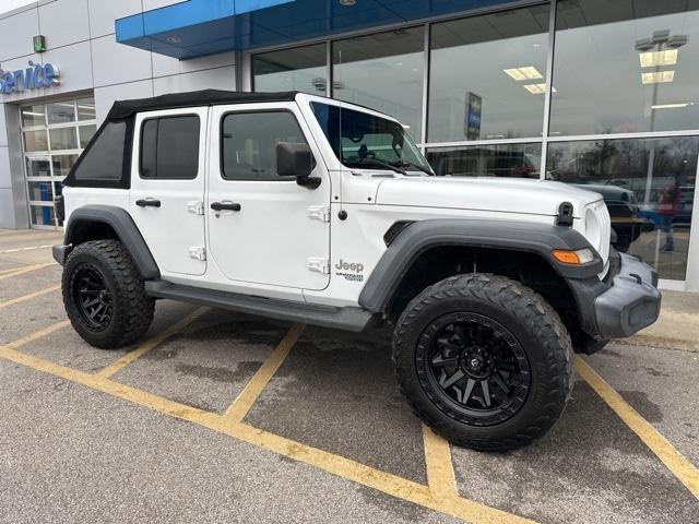 used 2018 Jeep Wrangler Unlimited car, priced at $24,896