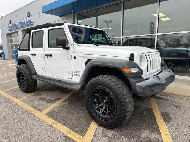 used 2018 Jeep Wrangler Unlimited car, priced at $24,896