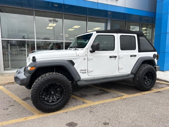 used 2018 Jeep Wrangler Unlimited car, priced at $24,896