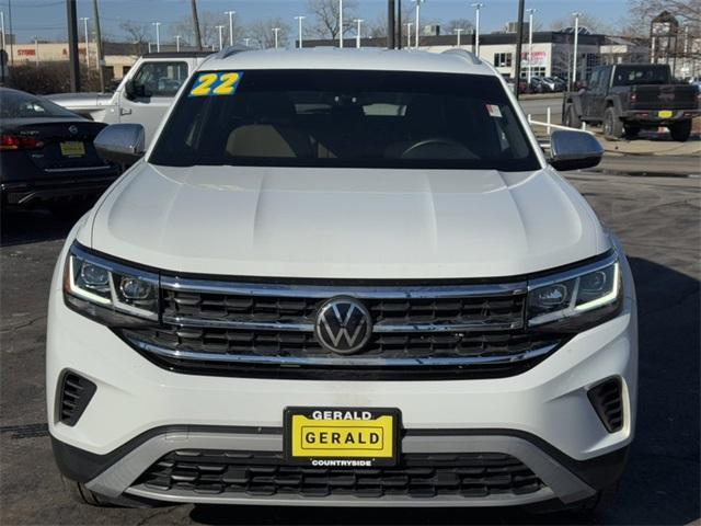 used 2022 Volkswagen Atlas Cross Sport car, priced at $26,533