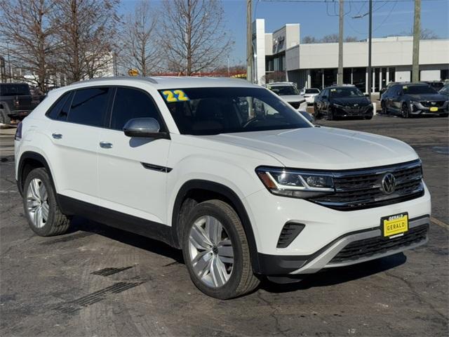 used 2022 Volkswagen Atlas Cross Sport car, priced at $26,533