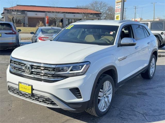 used 2022 Volkswagen Atlas Cross Sport car, priced at $26,533