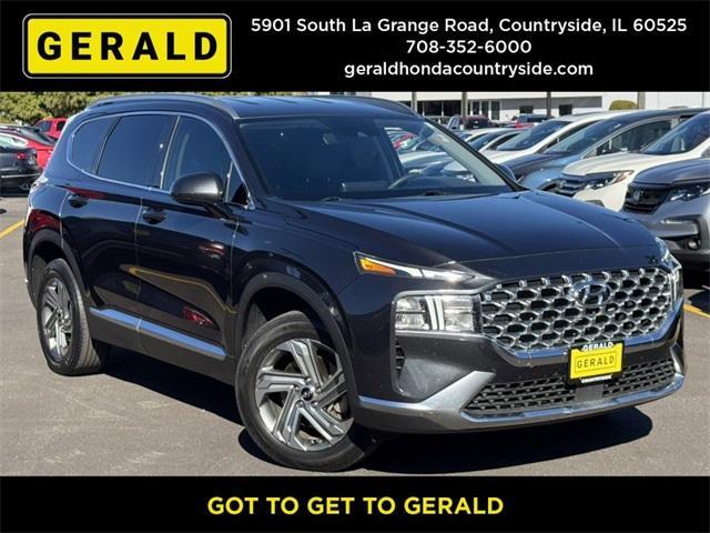 used 2021 Hyundai Santa Fe car, priced at $20,033