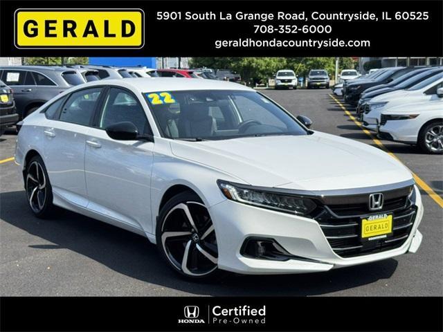 used 2022 Honda Accord car, priced at $25,999