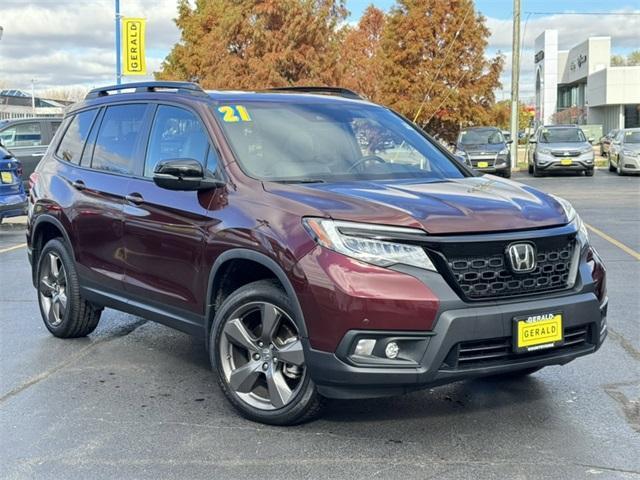 used 2021 Honda Passport car, priced at $33,999