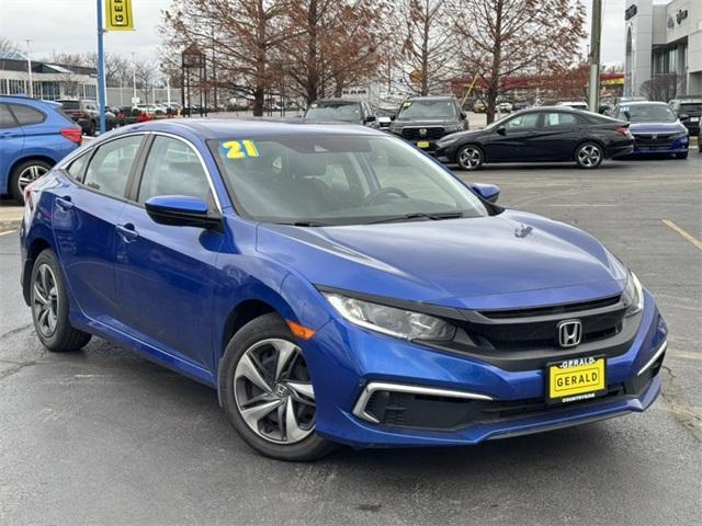 used 2021 Honda Civic car, priced at $19,533