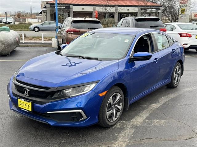 used 2021 Honda Civic car, priced at $19,533