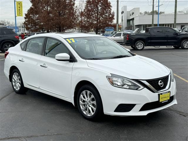 used 2017 Nissan Sentra car, priced at $9,333