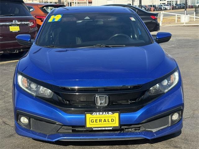 used 2019 Honda Civic car, priced at $16,533