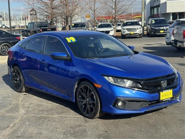 used 2019 Honda Civic car, priced at $16,533