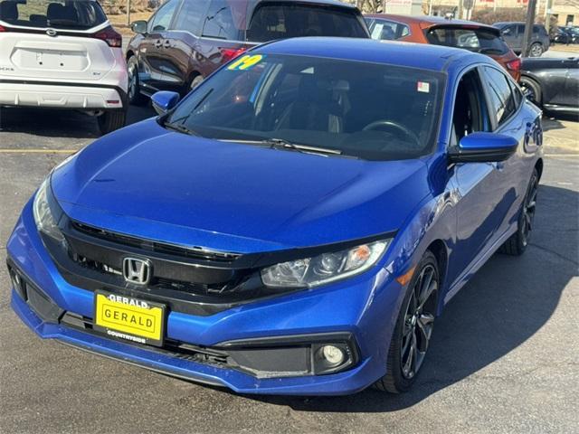 used 2019 Honda Civic car, priced at $16,533