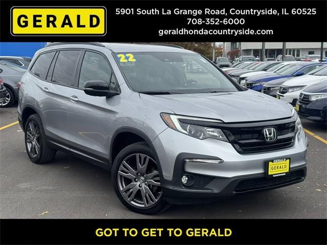 used 2022 Honda Pilot car, priced at $22,933
