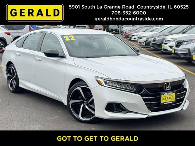 used 2022 Honda Accord car, priced at $26,733