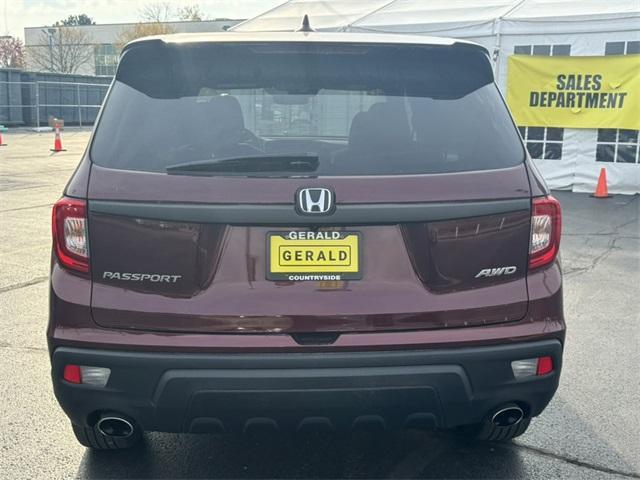 used 2021 Honda Passport car, priced at $27,333