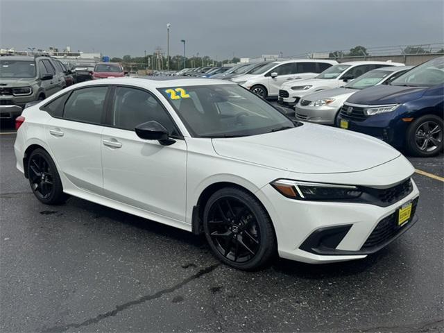 used 2022 Honda Civic Si car, priced at $30,033