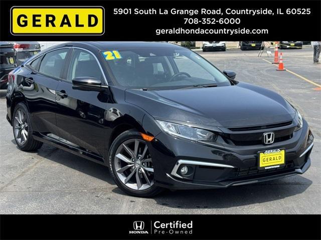 used 2021 Honda Civic car, priced at $24,233